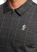 Load image into Gallery viewer, GK Kingston Check Full Zip Sweat - Charcoal Marl
